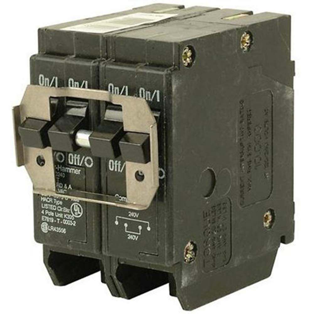 Eaton BQ215230 15/30A, 120/240V, 10 kAIC, CTL Quad CB